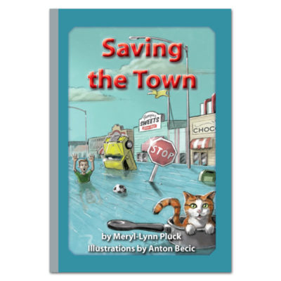 Saving the Town book by Meryl-Lynn Pluck