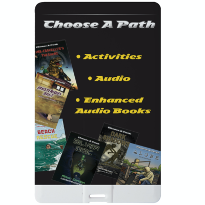 USB Card & Download link: All MP3s & Activity PDFs | CHOOSE-A-PATH